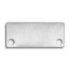 Endkappe E43 Aluminium für Profil PN4 / PN5 in Verbindung mit C10, 2 STK, inkl. Schrauben