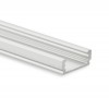 PL1 LED AUFBAU-Profil 100 cm, flach, LED Stripes max. 12 mm