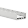 PN4 LED AUFBAU-Profil 200 cm, flach, LED Stripes max. 24 mm